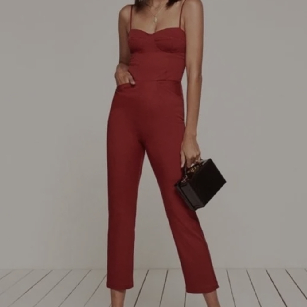 Reformation norwood jumpsuit ⁴⁹